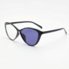Carol Purple Photochromic Lens Glasses - Glossy black Cat-eye TR90 Frame