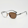 Dale Brown Photochromic Lens Glasses - Tortoise Oval TR90 Frame