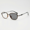 Dale Grey Photochromic Lens Glasses - Tortoise Oval TR90 Frame