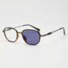 Dale Purple Photochromic Lens Glasses - Tortoise Oval TR90 Frame