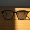 Elma Grey Photochromic Lens Glasses - Black Rectangle TR90 Frame - Lifestyle Elma Grey Photochromic Lens Glasses - Black Rectangle TR90 Frame