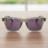Julie Purple Photochromic Lens Glasses - Green Rectangle TR90 Frame - Lifestyle Julie Purple Photochromic Lens Glasses - Green Rectangle TR90 Frame
