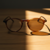 Moira Brown Photochromic Lens Glasses - Tortoise Round TR90 Frame - Lifestyle Moira Brown Photochromic Lens Glasses - Tortoise Round TR90 Frame