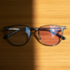 Yetta Pink Photochromic Lens Glasses - Transparent gray Geometric TR90 Frame